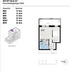 Rent 2 bedroom apartment of 34 m² in Espoo