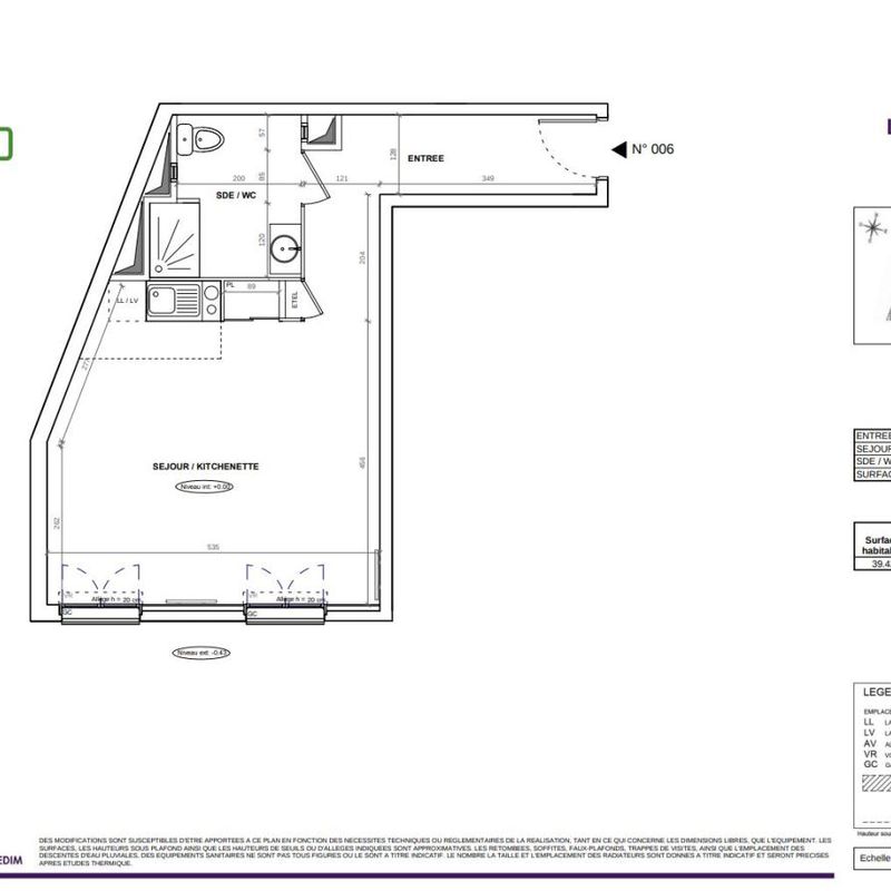 Location appartement  pièce MEAUX 39m² à 777.98€/mois - CDC Habitat