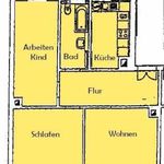 Miete 3 Schlafzimmer wohnung von 83 m² in Stuttgart