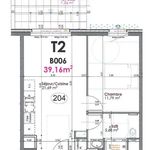 Rent 2 bedroom apartment of 39 m² in Haguenau