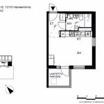 Rent 1 bedroom apartment of 29 m² in Hämeenlinna