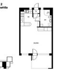 Rent 1 bedroom apartment of 37 m² in Orimattila