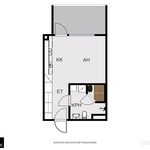 Rent 1 bedroom apartment of 31 m² in Kuopio