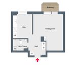 Rent 1 bedroom apartment of 43 m² in Gideonsberg