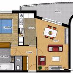 Rent 2 bedroom apartment of 50 m² in LENST
