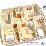 Wynajmij 3 sypialnię apartament z 88 m² w Żukowo