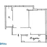 Affitto 2 camera appartamento di 68 m² in Milan