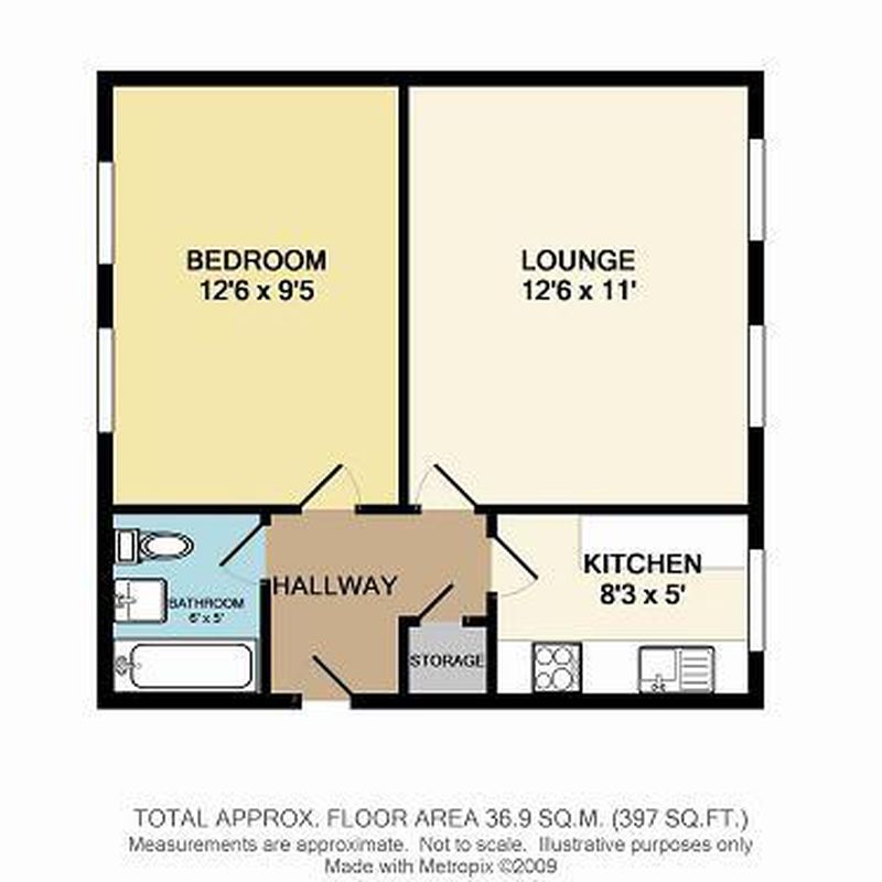 1 bedroom flat to rent Brooklands