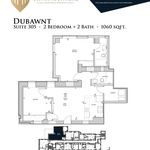 2 bedroom apartment of 1184 sq. ft in Peterborough