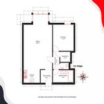 Rent 1 bedroom apartment of 70 m² in Visé