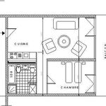 Miete 2 Schlafzimmer wohnung von 57 m² in Vex