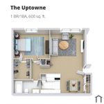 Rent 1 bedroom apartment of 63 m² in Detroit