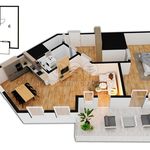 Rent 1 bedroom apartment of 65 m² in Praha