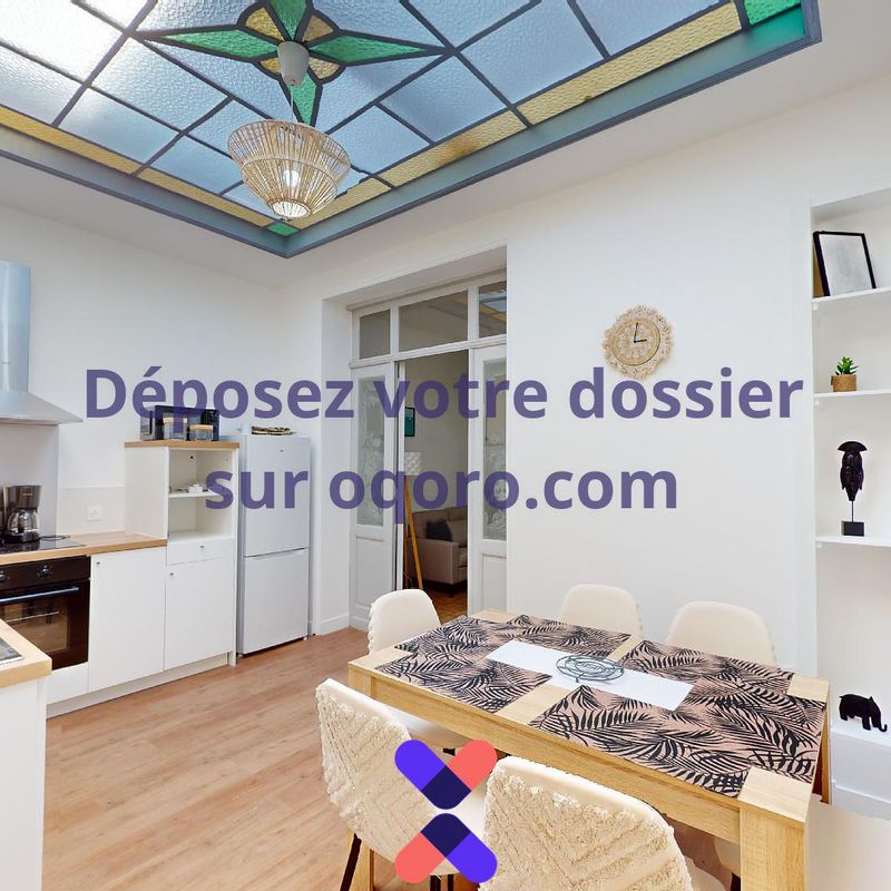 Colocation meublée de 120.0m2 - 417€ - 59260 Lille Lezennes