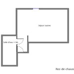Rent 1 bedroom apartment of 15 m² in Saint-Brieuc