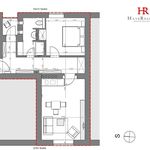 Pronajměte si 2 ložnic/e byt o rozloze 54 m² v Postupice