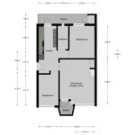 Huur 3 slaapkamer appartement van 52 m² in Hilversum