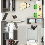 Appartement de 35 m² avec 2 chambre(s) en location à Noisy-le-Grand