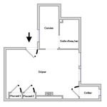 Rent 1 bedroom apartment of 2779 m² in Lyon