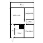 Rent 4 bedroom apartment of 65 m² in Bochum