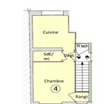 Rent 1 bedroom apartment of 23 m² in Arrondissement of Nantes