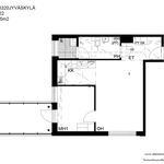Rent 2 bedroom apartment of 49 m² in Jyväskylä