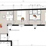 Rent 2 bedroom apartment of 57 m² in Assafora