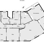 Rent 6 bedroom apartment of 208 m² in København
