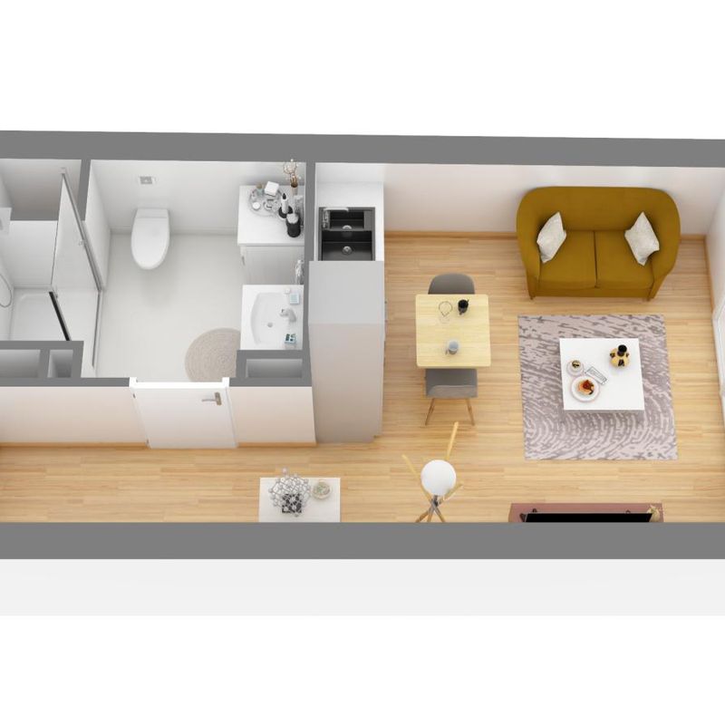 Location appartement  pièce MONTPELLIER 20m² à 465.68€/mois - CDC Habitat Saint-Jean-de-Védas
