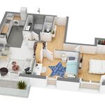 Appartement de 68 m² avec 3 chambre(s) en location à Le Petit-Quevilly