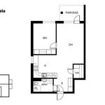 Rent 2 bedroom apartment of 56 m² in Tuusula