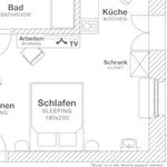 Miete 1 Schlafzimmer studentenwohnung von 31 m² in Berlin