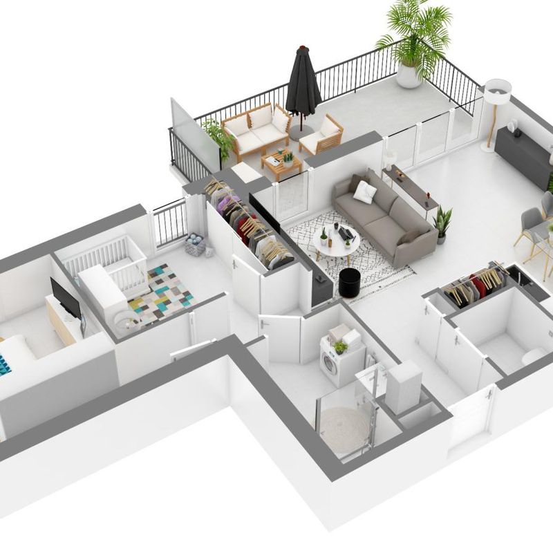 Location appartement  pièce LE PUY STE REPARADE 44m² à 651.88€/mois - CDC Habitat Le Puy-Sainte-Réparade