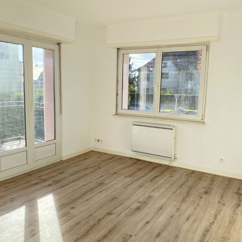 Appartement 3 pièces - 75 m2 - cuisine équipée - balcon - terrain 150 m2 privé - parkings Offenheim