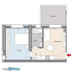 Rent 2 bedroom apartment of 56 m² in Bologna