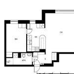 Rent 2 bedroom apartment of 48 m² in Joensuu