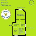 Affitto 2 camera appartamento di 80 m² in Bordighera
