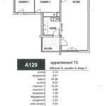 Rent 3 bedroom apartment of 70 m² in Agen