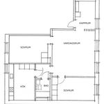 Rent 3 bedroom apartment of 82 m² in Flen