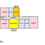 Affitto 5 camera appartamento di 135 m² in Milano