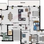 Affitto 5 camera appartamento di 395 m² in Campione d'Italia