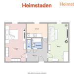 Pronajměte si 2 ložnic/e byt o rozloze 52 m² v Karviná