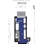 Huur 1 slaapkamer appartement van 23 m² in 's-Gravenhage
