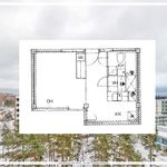 Rent 1 bedroom house of 28 m² in Espoo