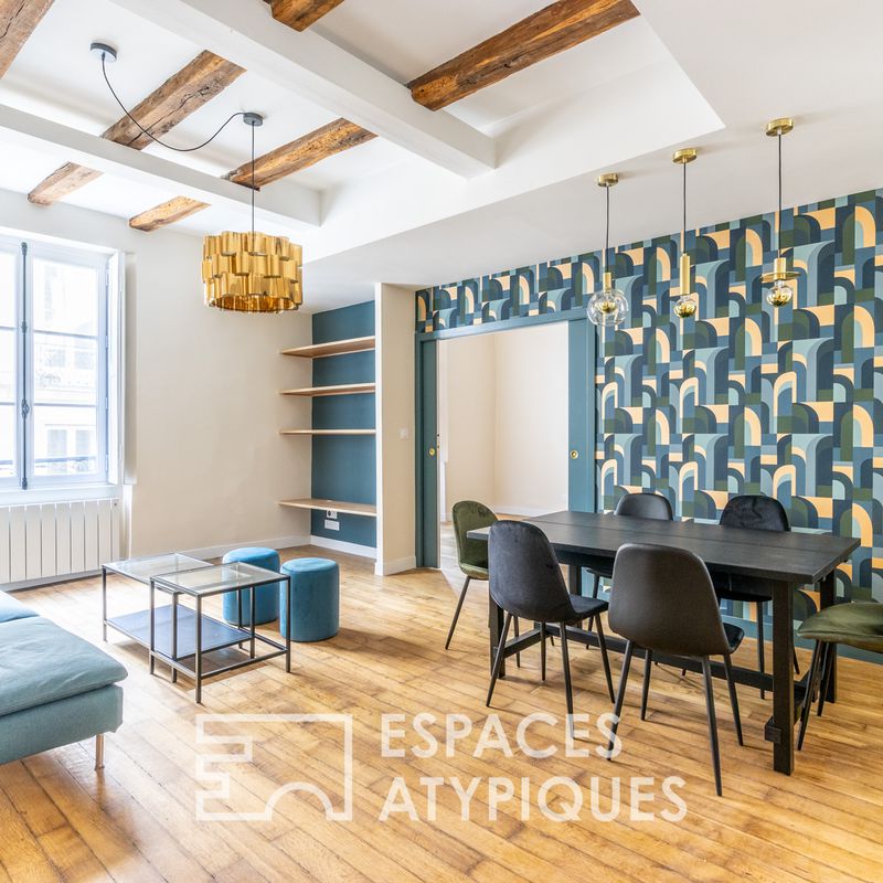 Quartier Guist’hau – Superbe T4 meublé entièrement rénové – Espaces Atypiques Nantes