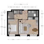 Huur 2 slaapkamer appartement van 49 m² in Delft