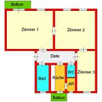 Rent 3 bedroom apartment of 103 m² in Graz