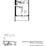 Vuokraa 2 makuuhuoneen asunto, 44 m² paikassa Kerava
