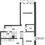 Rent 2 bedroom apartment of 70 m² in Piteå