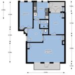 Huur 1 slaapkamer appartement van 68 m² in Hilversum